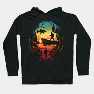 Gone Fishing Hoodie